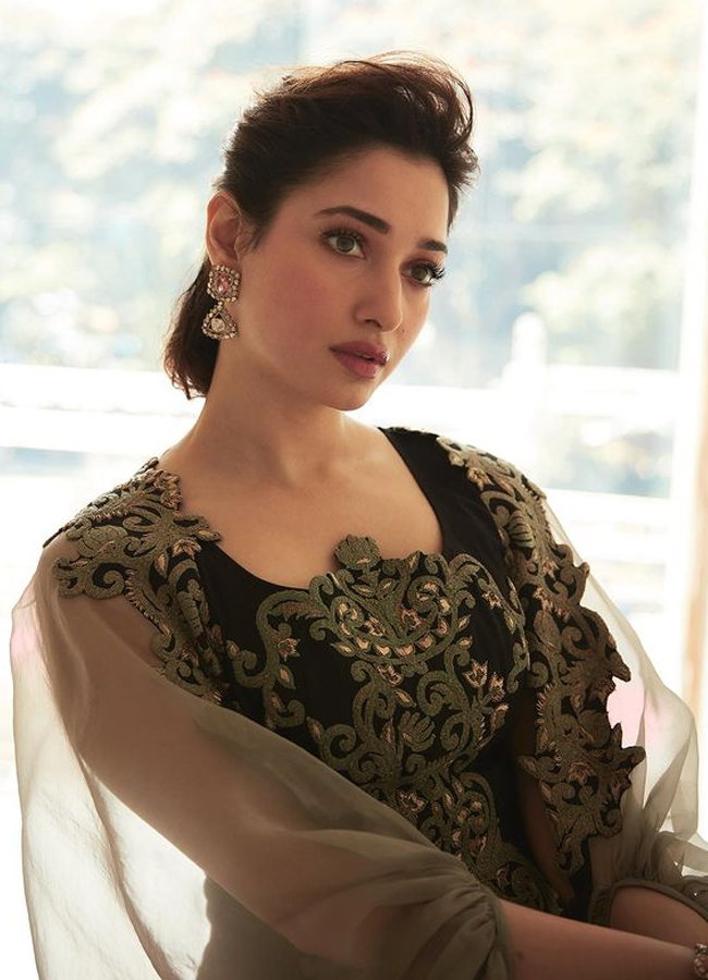 Take A Look At Milky Beauty Tamanna Lightning In Extracted Modern Dresses - Sakshi8