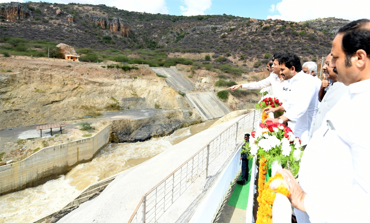 cm jagan avuku second tunnel inauguration program - Sakshi28