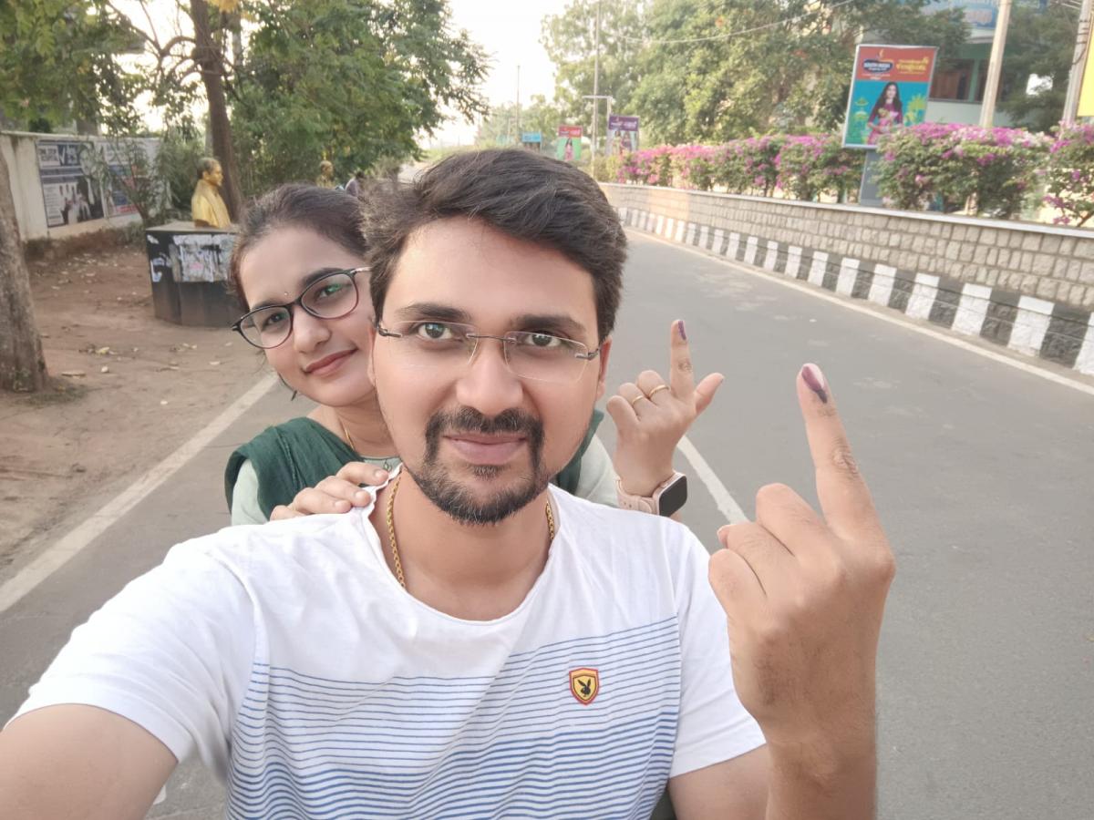 Sakshi Selfie Mania Telangana Elections 2023 Photos - Sakshi37