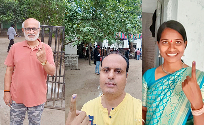 Telangana Assembly Elections 2023: Sakshi Selfie Mania - Sakshi1