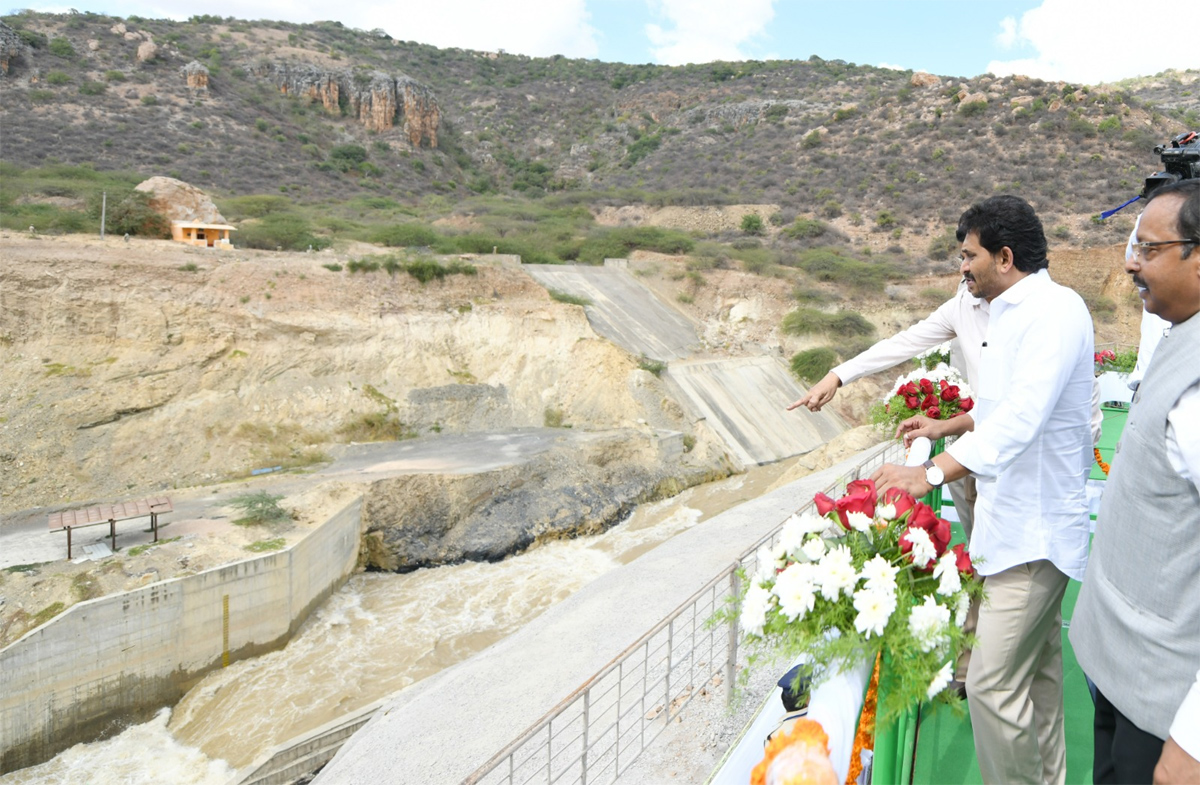 cm jagan avuku second tunnel inauguration program - Sakshi12