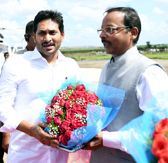 cm jagan avuku second tunnel inauguration program - Sakshi14