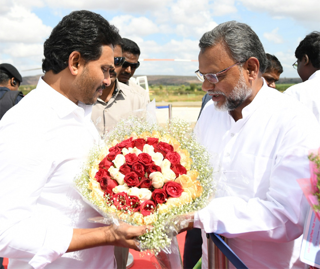 cm jagan avuku second tunnel inauguration program - Sakshi15