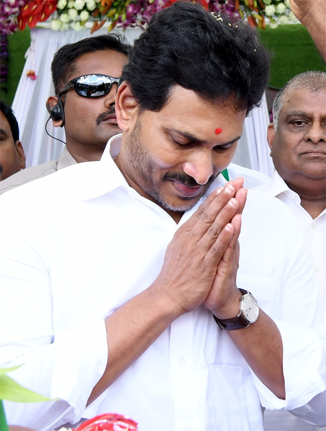 cm jagan avuku second tunnel inauguration program - Sakshi19