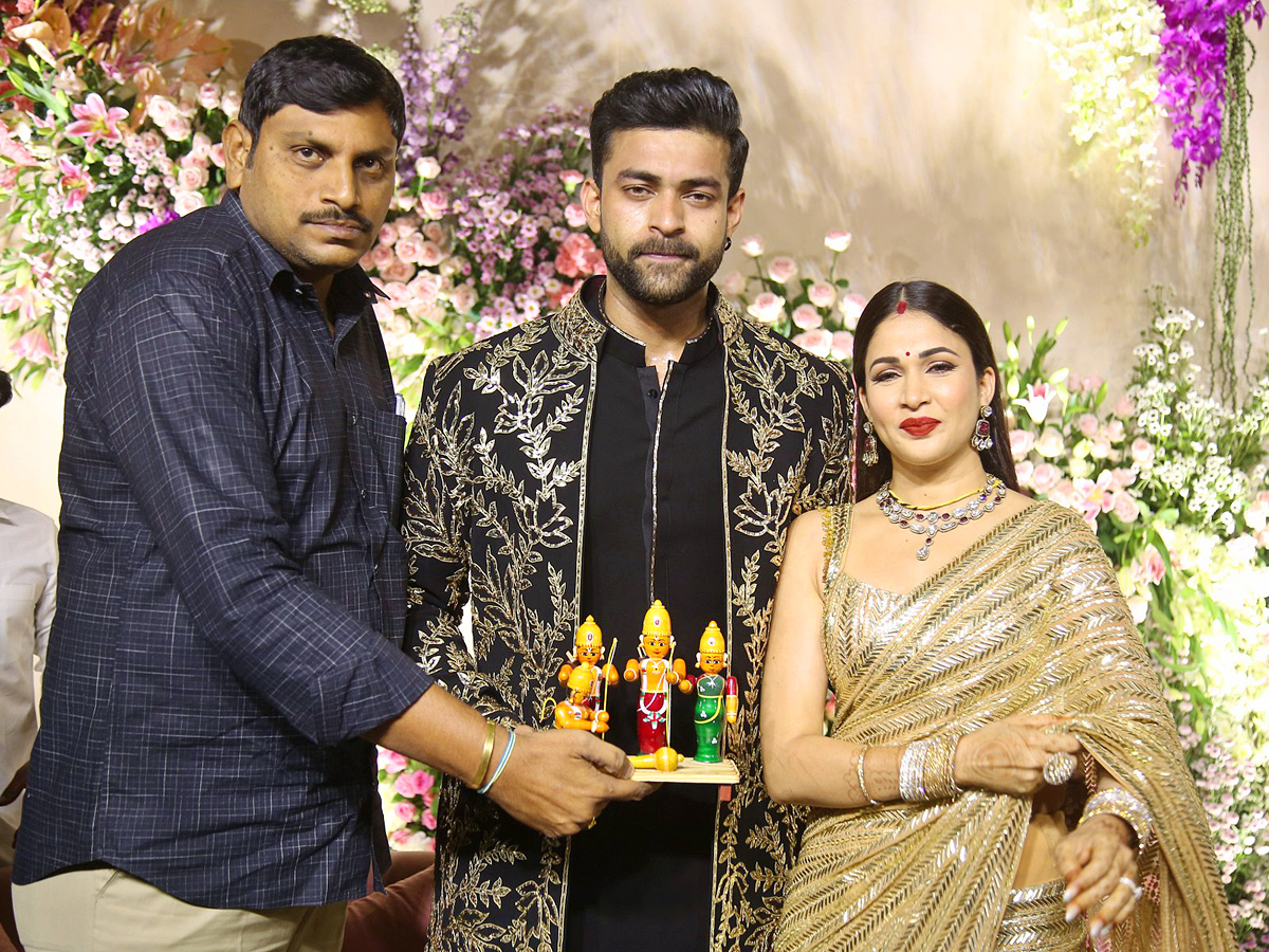 Varun Tej and Lavanya Tripathi wedding reception PHotos - Sakshi13