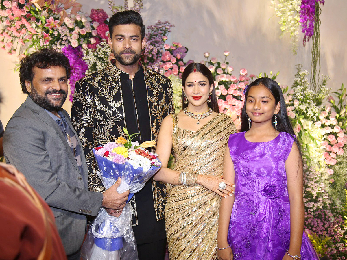 Varun Tej and Lavanya Tripathi wedding reception PHotos - Sakshi18