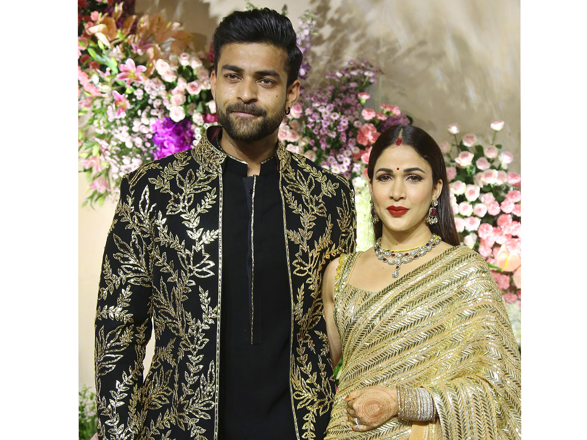 Varun Tej and Lavanya Tripathi wedding reception PHotos - Sakshi3