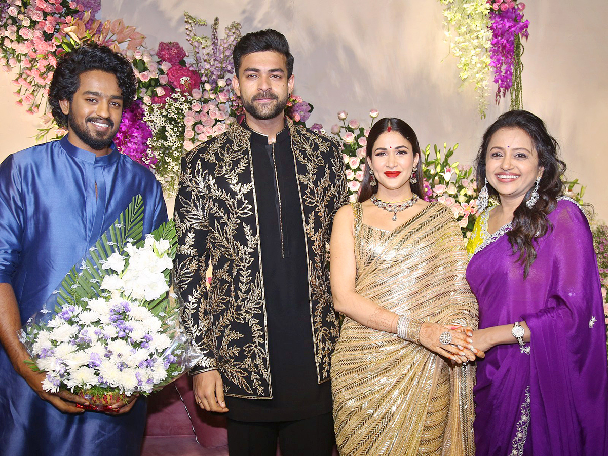 Varun Tej and Lavanya Tripathi wedding reception PHotos - Sakshi23