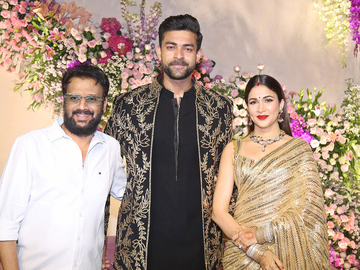 Varun Tej and Lavanya Tripathi wedding reception PHotos - Sakshi25