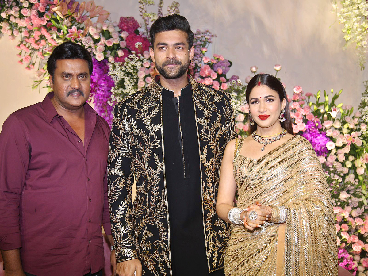 Varun Tej and Lavanya Tripathi wedding reception PHotos - Sakshi26