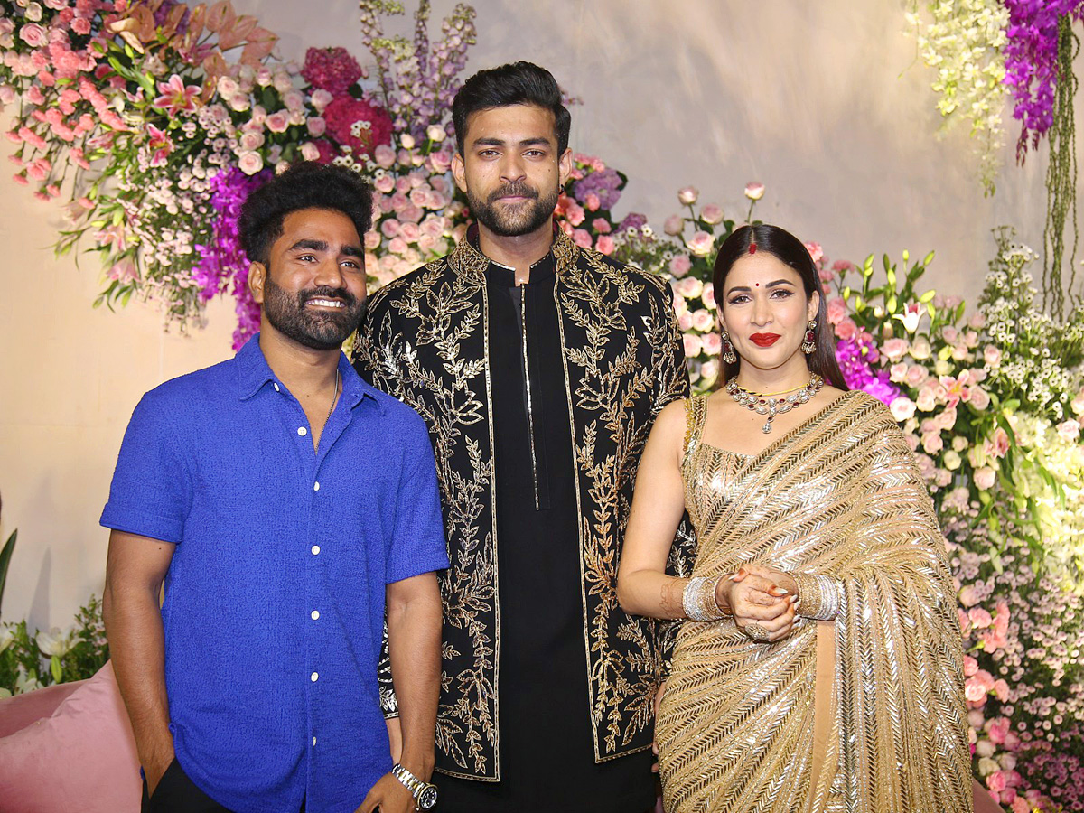 Varun Tej and Lavanya Tripathi wedding reception PHotos - Sakshi28