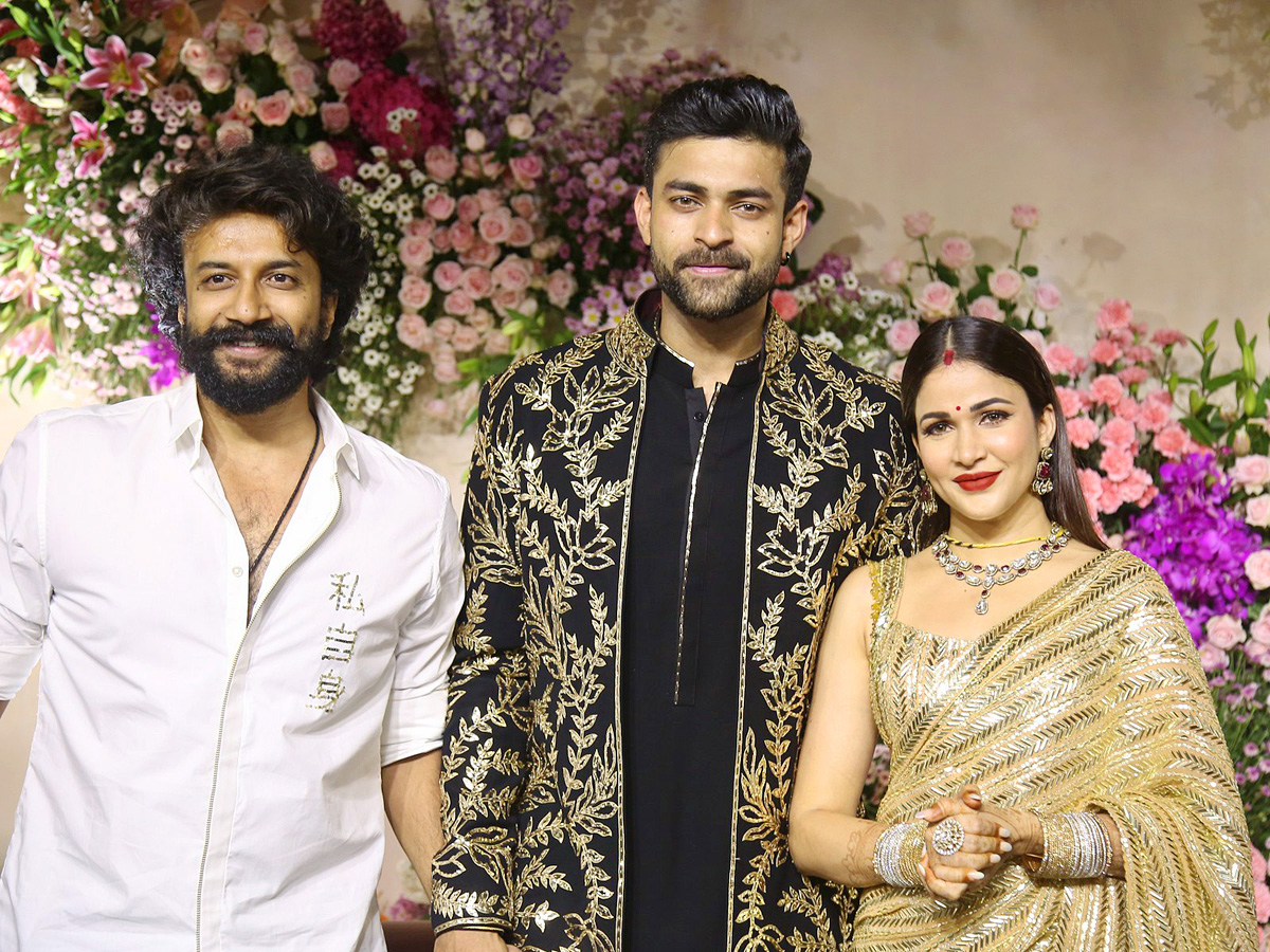 Varun Tej and Lavanya Tripathi wedding reception PHotos - Sakshi31