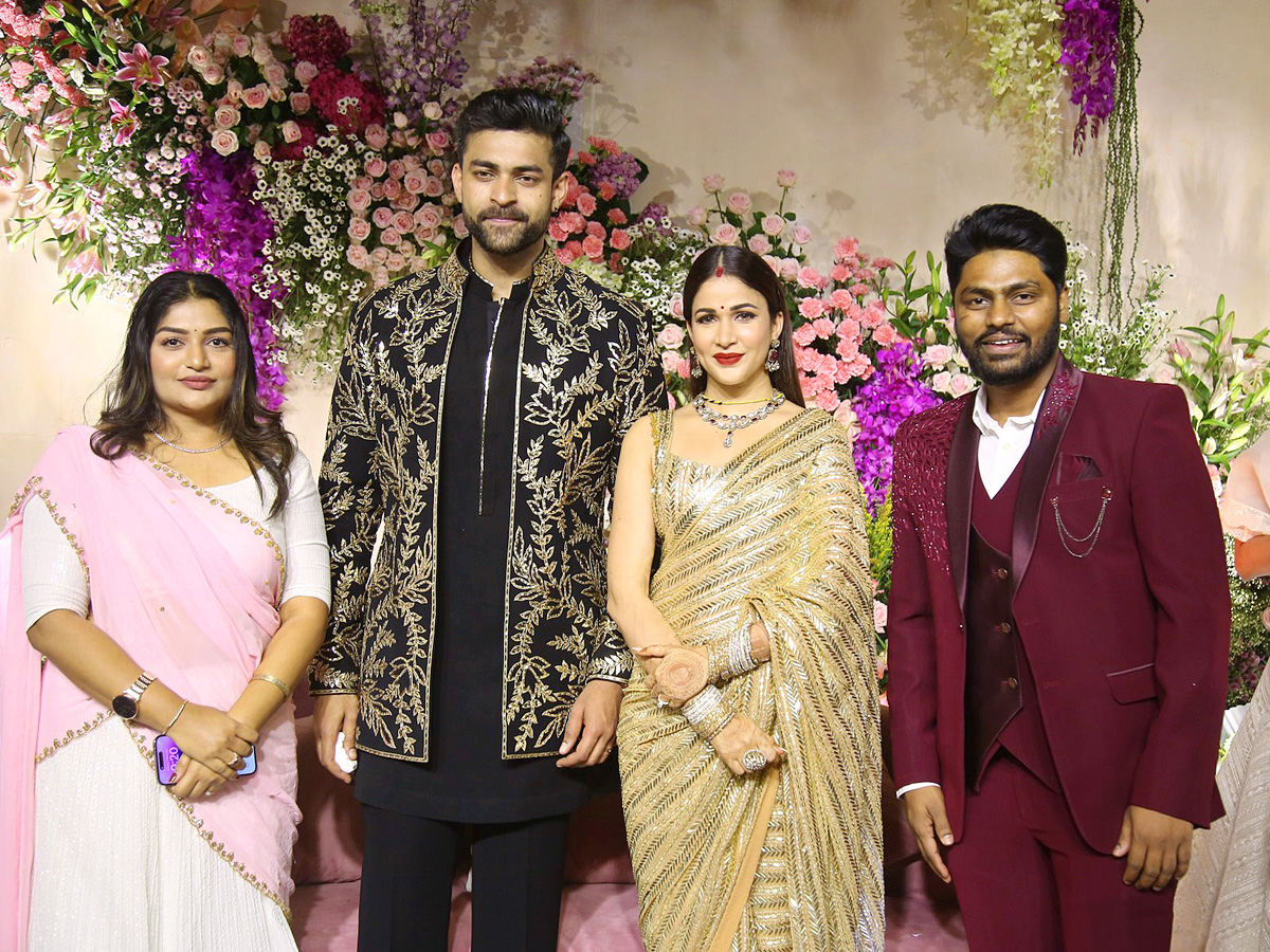 Varun Tej and Lavanya Tripathi wedding reception PHotos - Sakshi32