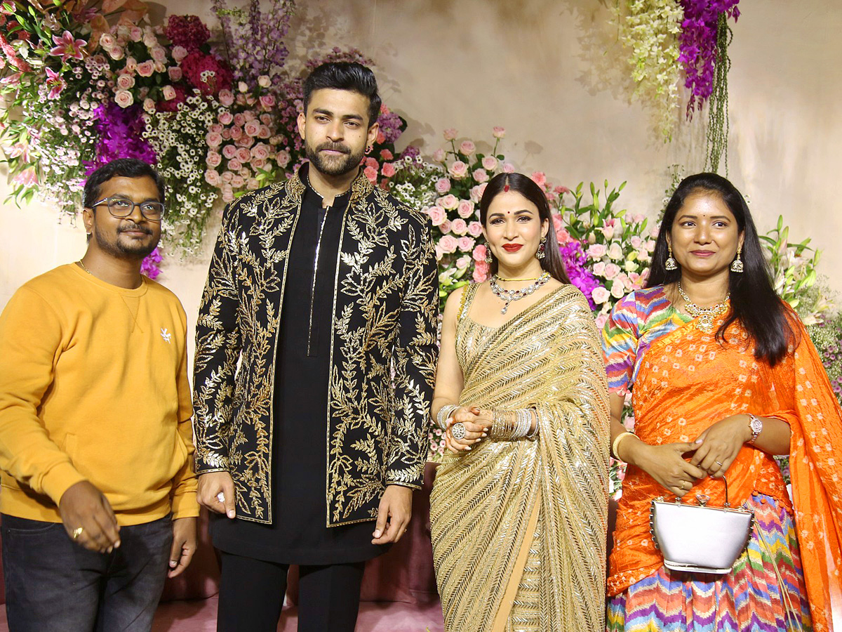 Varun Tej and Lavanya Tripathi wedding reception PHotos - Sakshi37