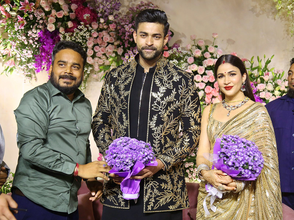 Varun Tej and Lavanya Tripathi wedding reception PHotos - Sakshi39