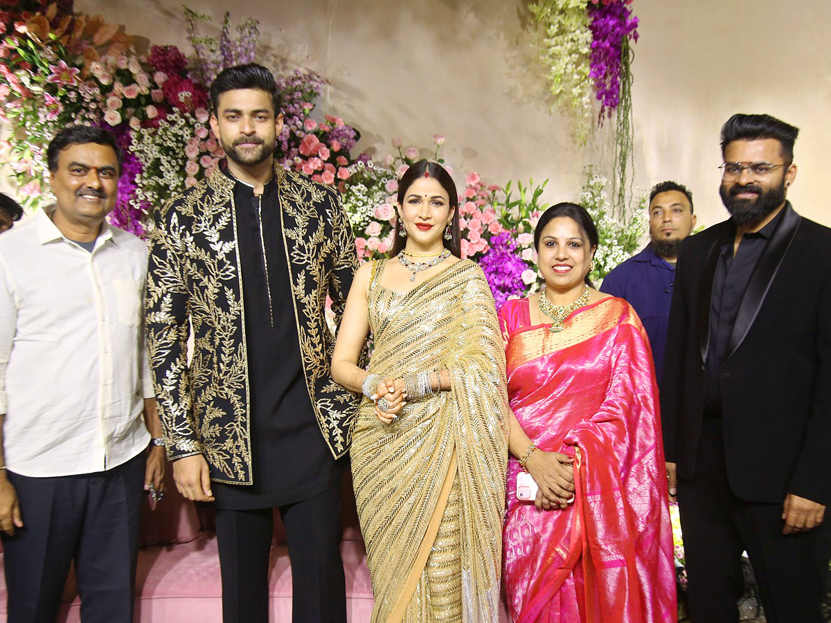 Varun Tej and Lavanya Tripathi wedding reception PHotos - Sakshi43