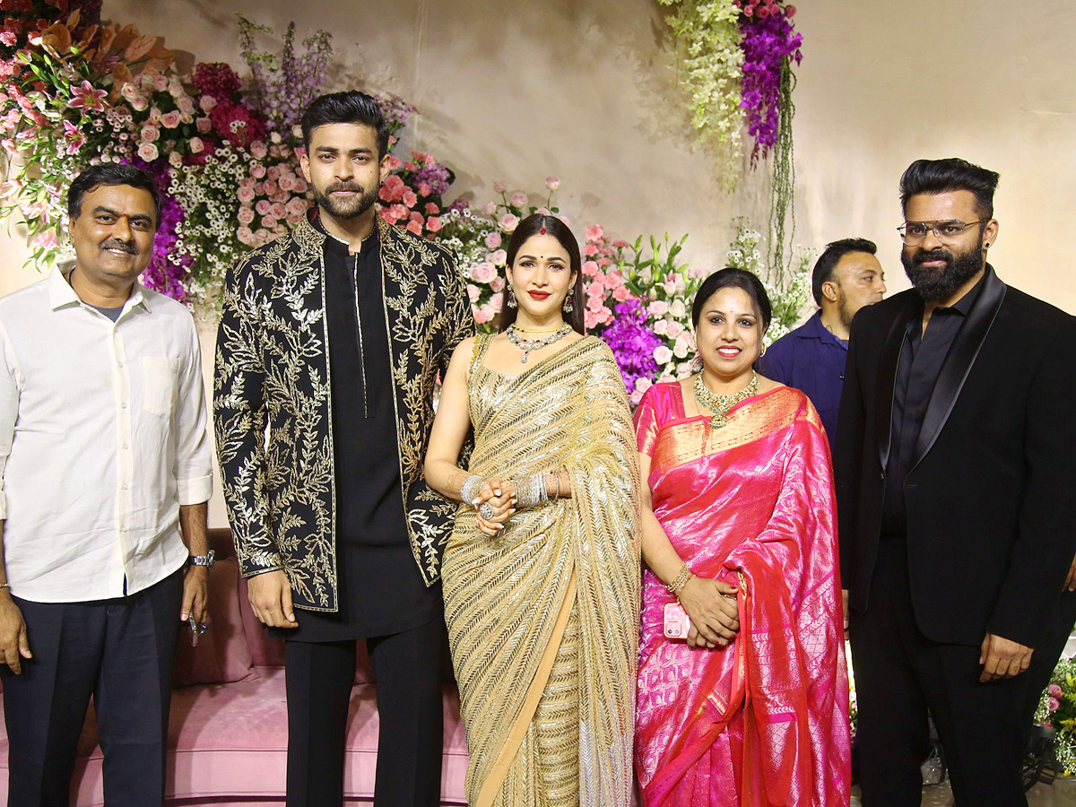 Varun Tej and Lavanya Tripathi wedding reception PHotos - Sakshi44