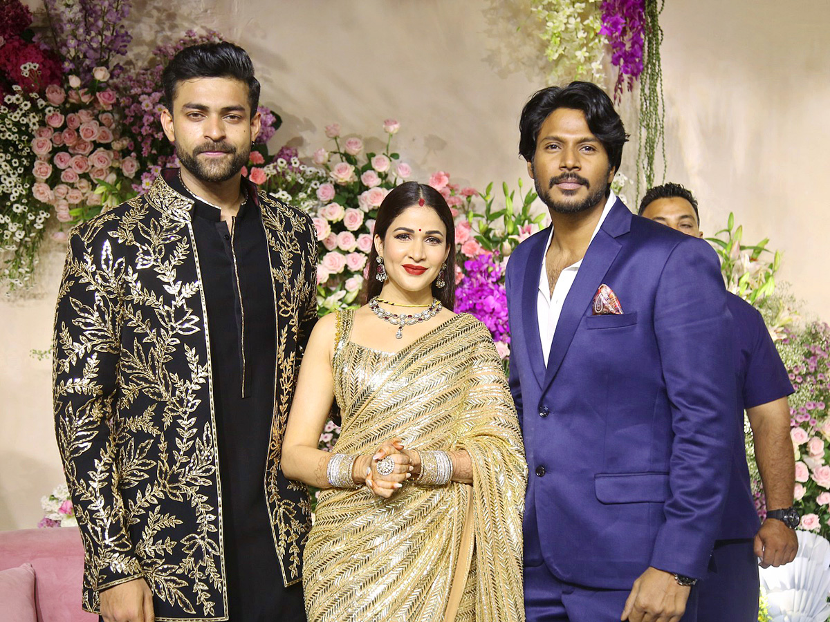 Varun Tej and Lavanya Tripathi wedding reception PHotos - Sakshi45