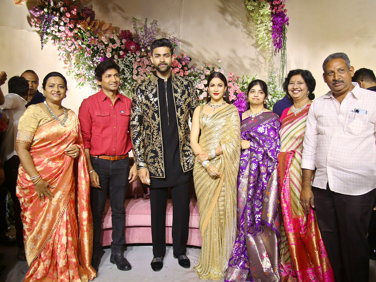 Varun Tej and Lavanya Tripathi wedding reception PHotos - Sakshi46