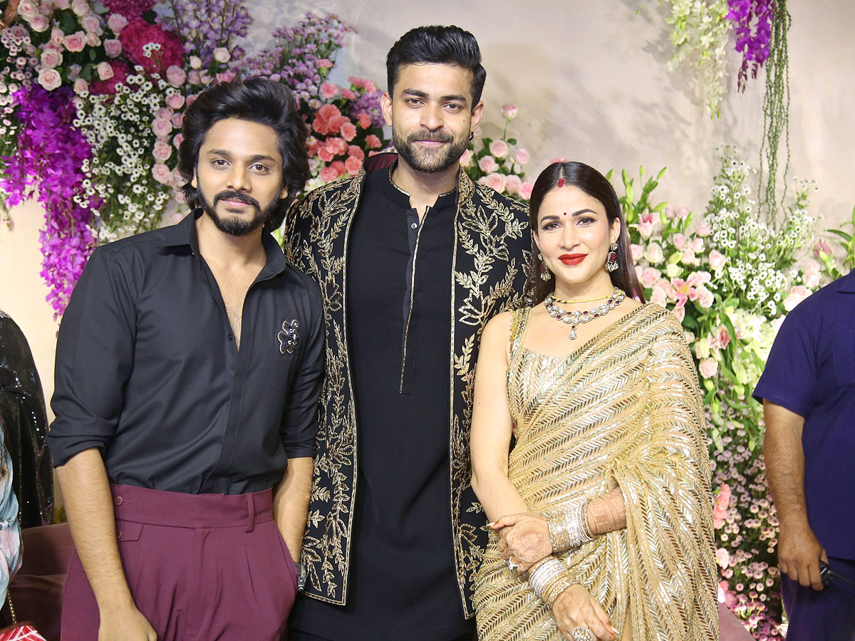 Varun Tej and Lavanya Tripathi wedding reception PHotos - Sakshi49