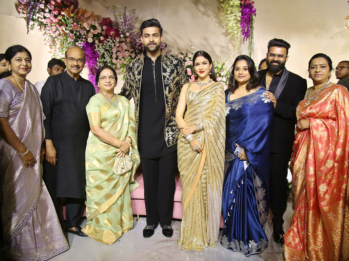 Varun Tej and Lavanya Tripathi wedding reception PHotos - Sakshi52