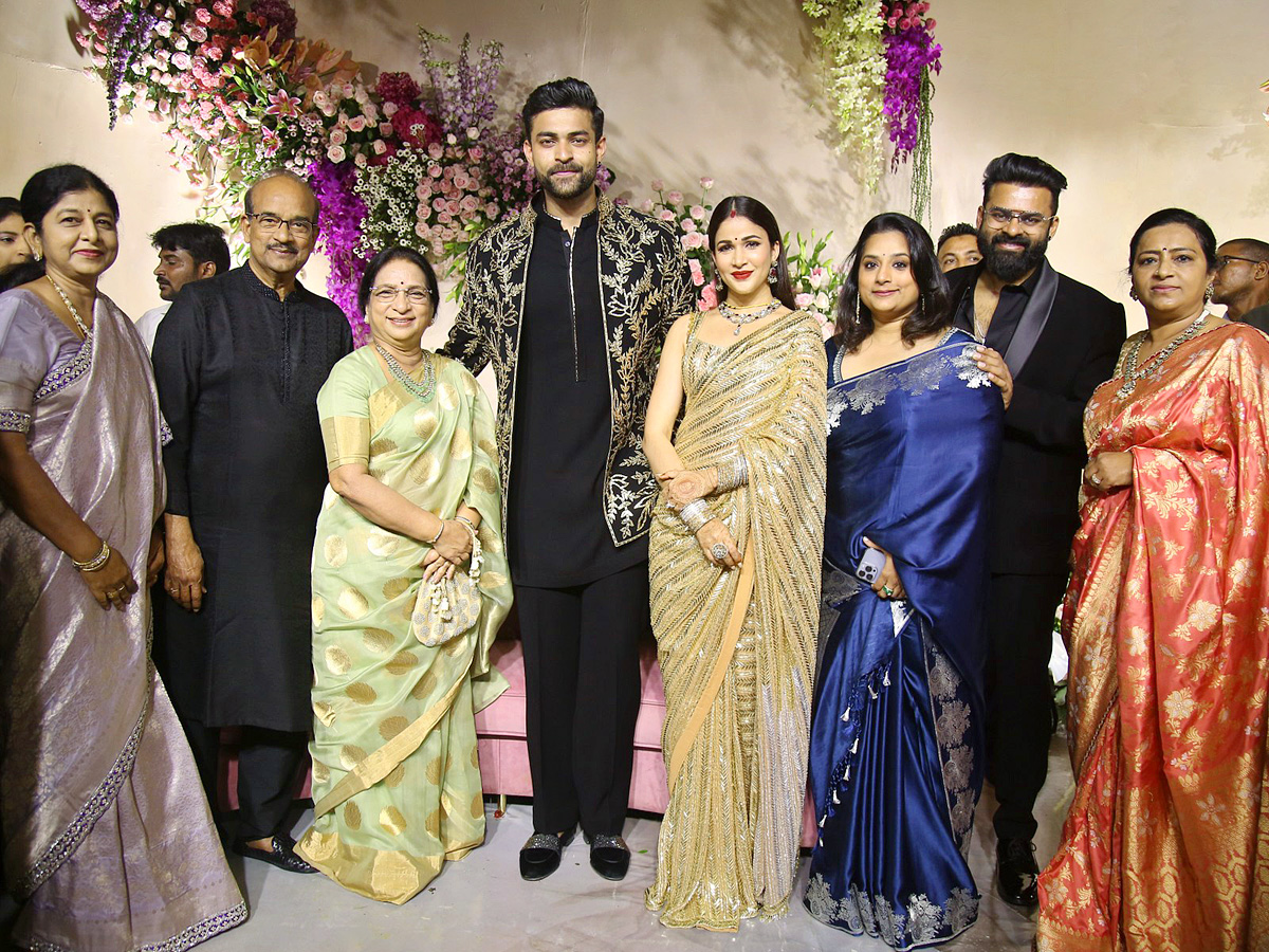 Varun Tej and Lavanya Tripathi wedding reception PHotos - Sakshi53