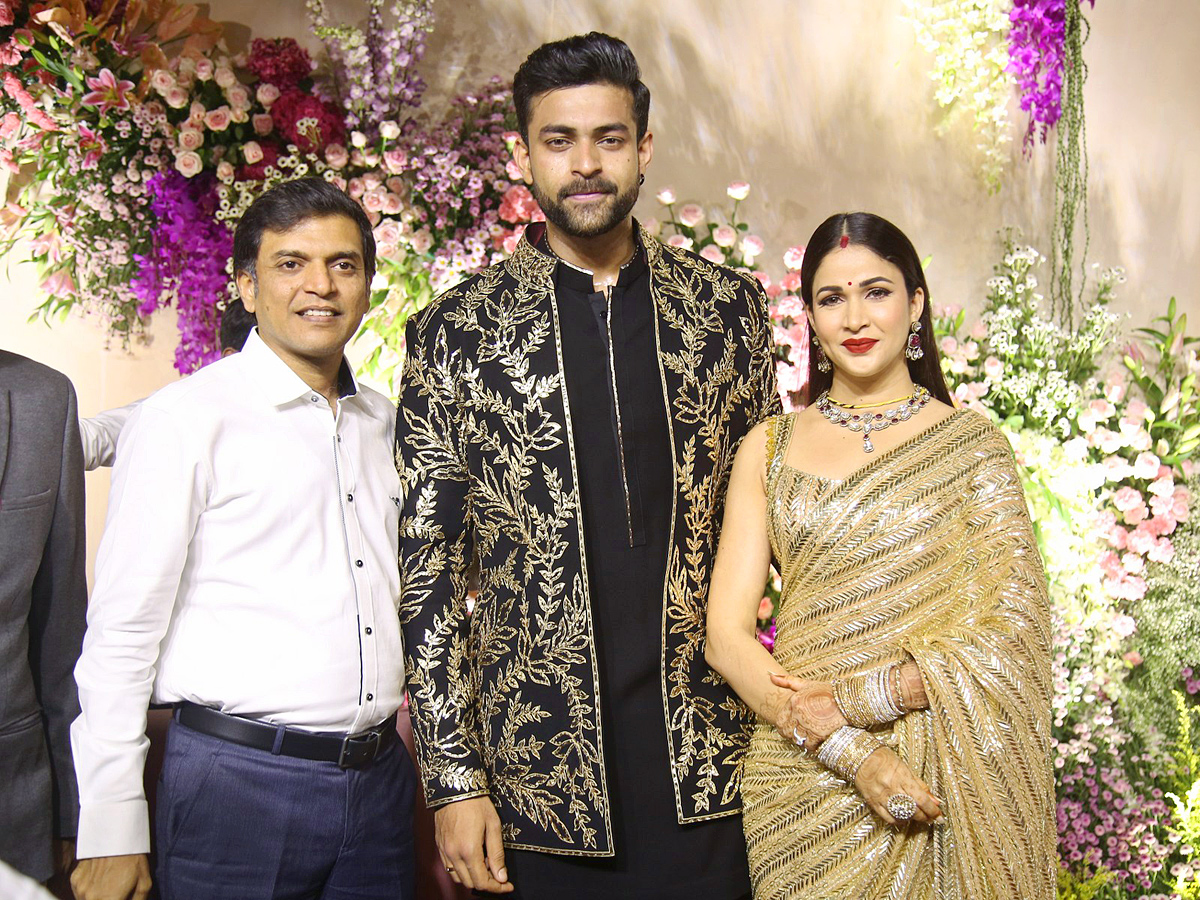 Varun Tej and Lavanya Tripathi wedding reception PHotos - Sakshi7