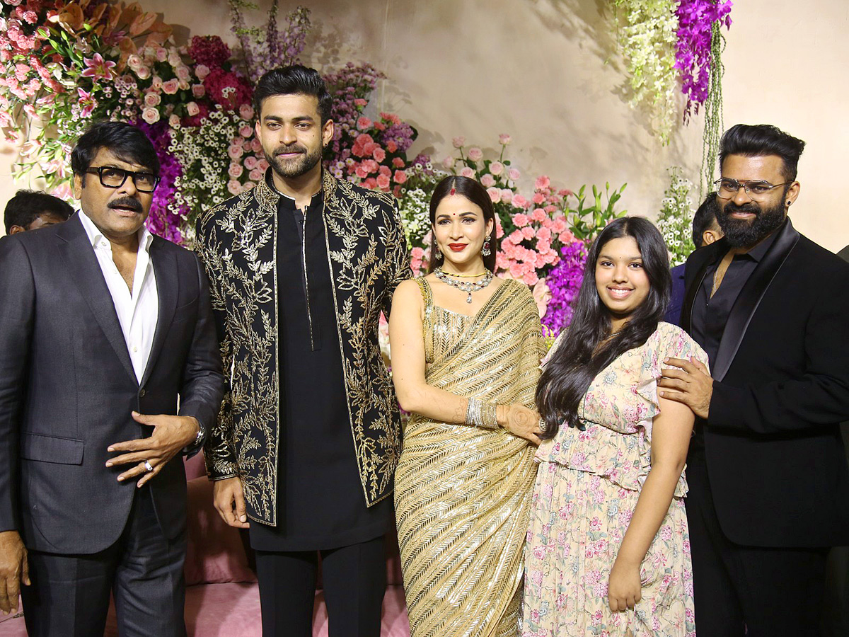 Varun Tej and Lavanya Tripathi wedding reception PHotos - Sakshi54