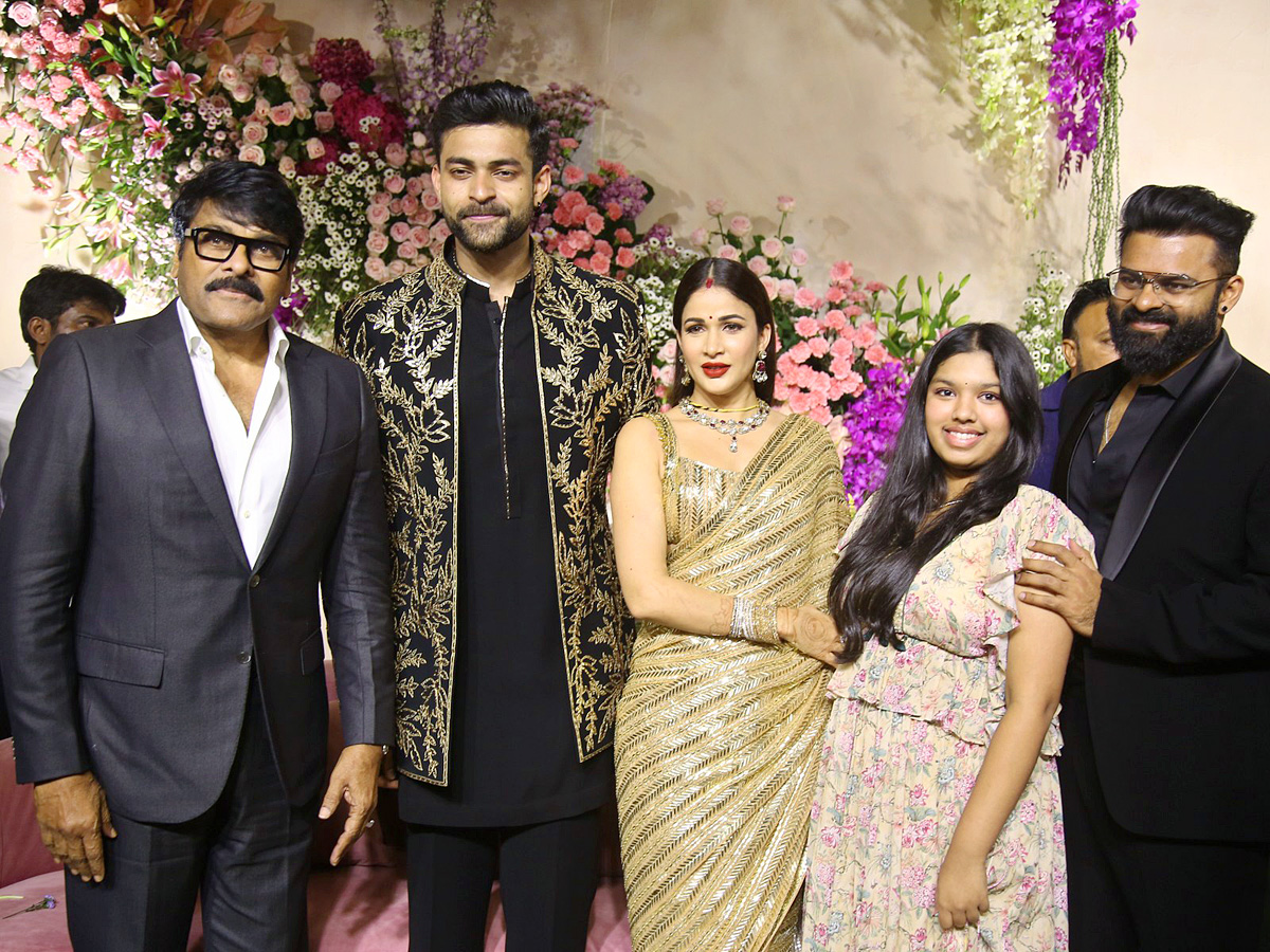 Varun Tej and Lavanya Tripathi wedding reception PHotos - Sakshi55