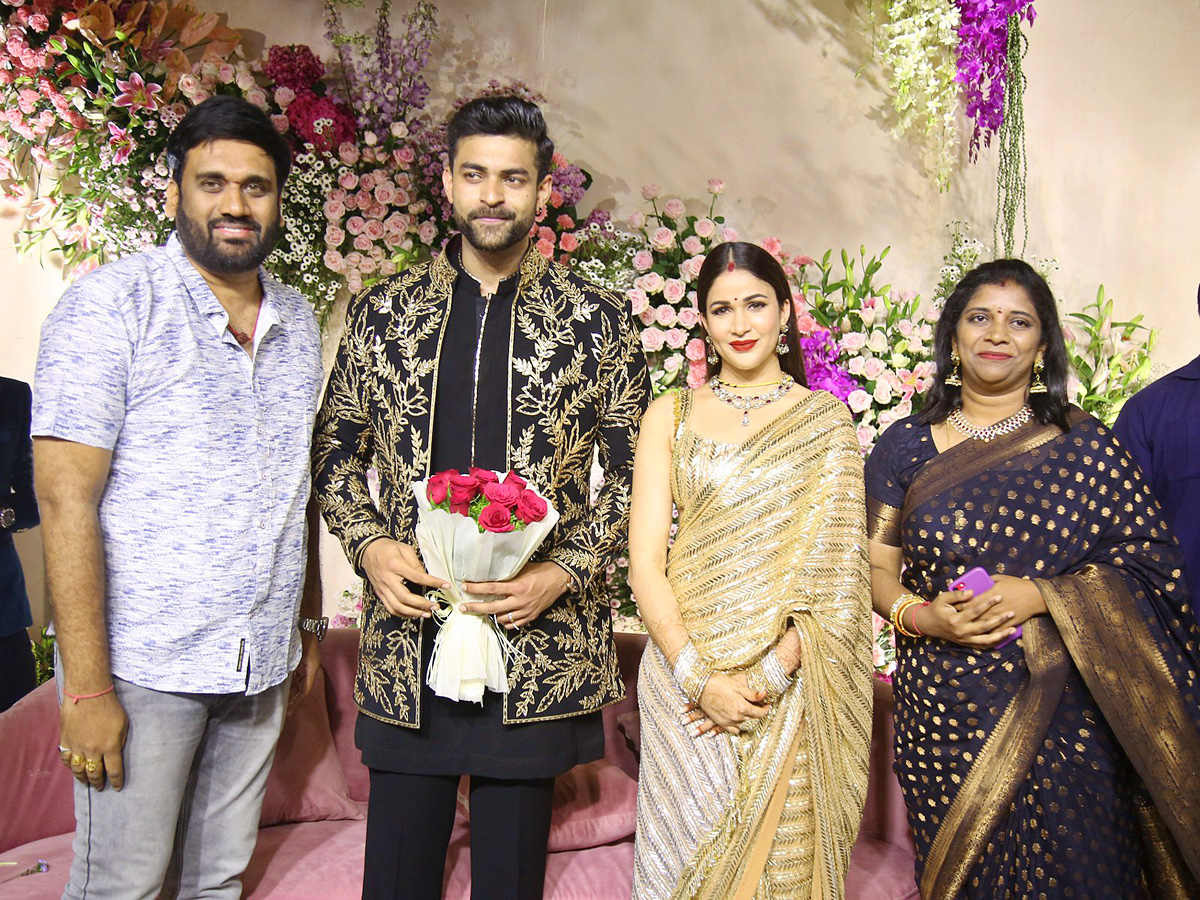 Varun Tej and Lavanya Tripathi wedding reception PHotos - Sakshi56