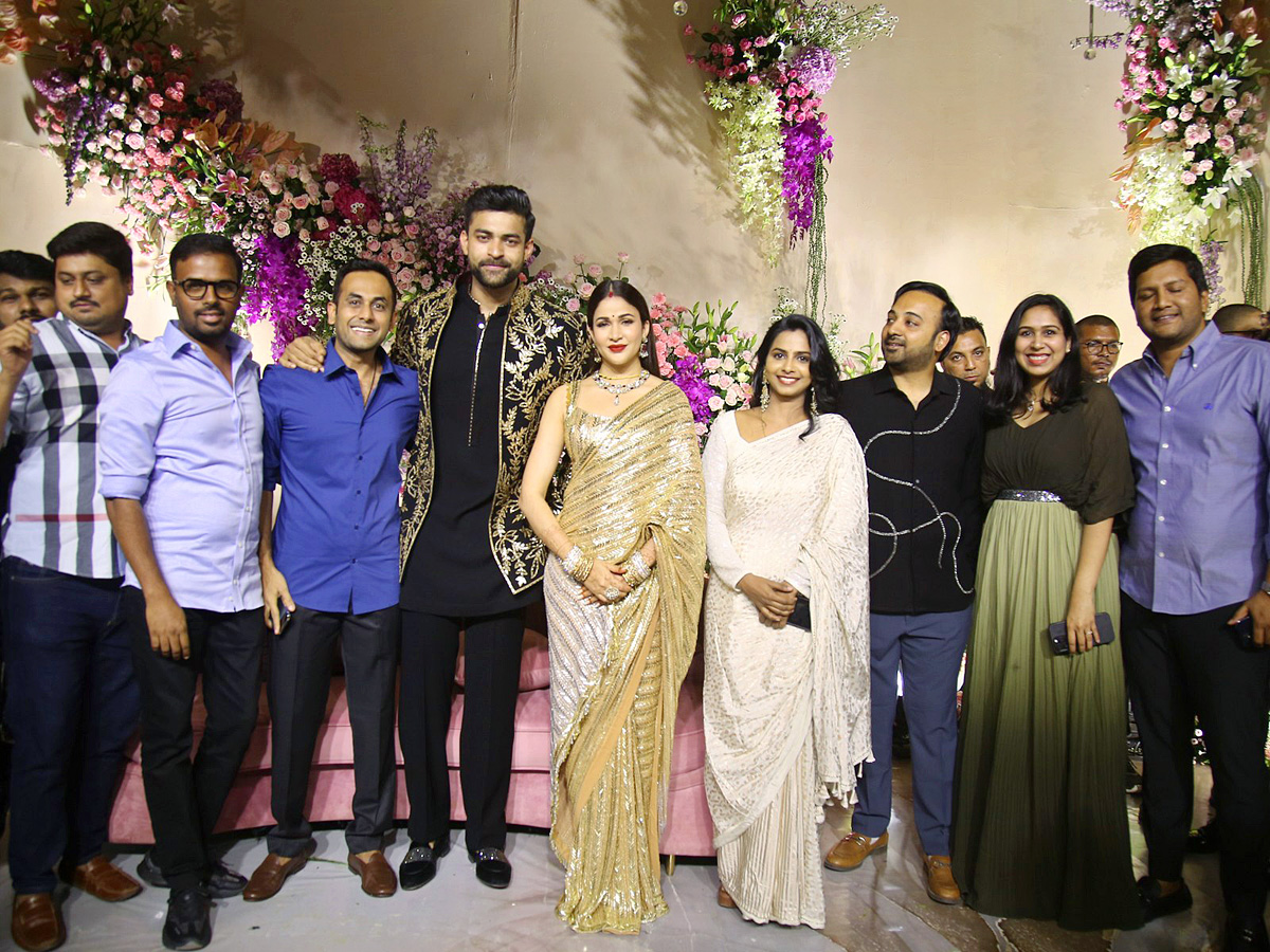 Varun Tej and Lavanya Tripathi wedding reception PHotos - Sakshi57