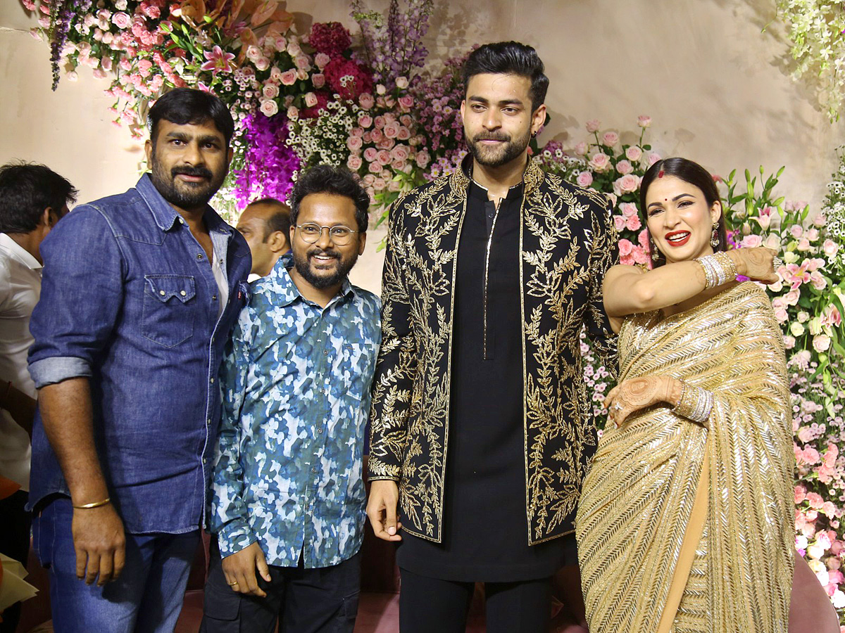 Varun Tej and Lavanya Tripathi wedding reception PHotos - Sakshi59