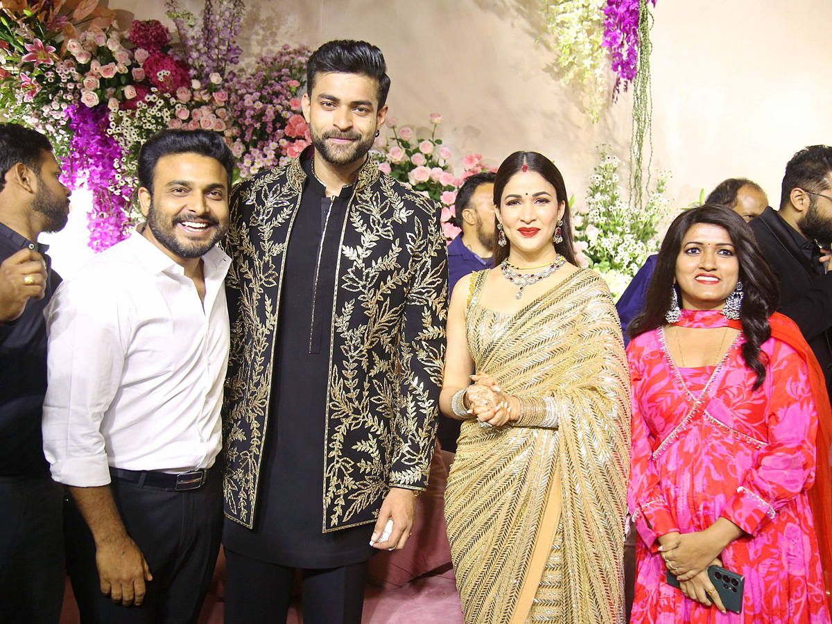 Varun Tej and Lavanya Tripathi wedding reception PHotos - Sakshi64