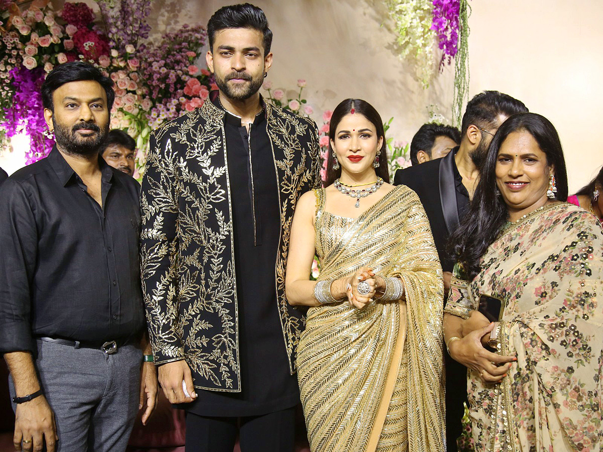 Varun Tej and Lavanya Tripathi wedding reception PHotos - Sakshi67