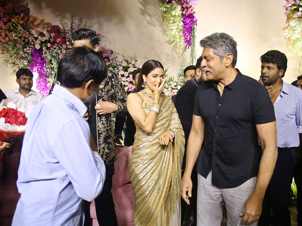 Varun Tej and Lavanya Tripathi wedding reception PHotos - Sakshi68