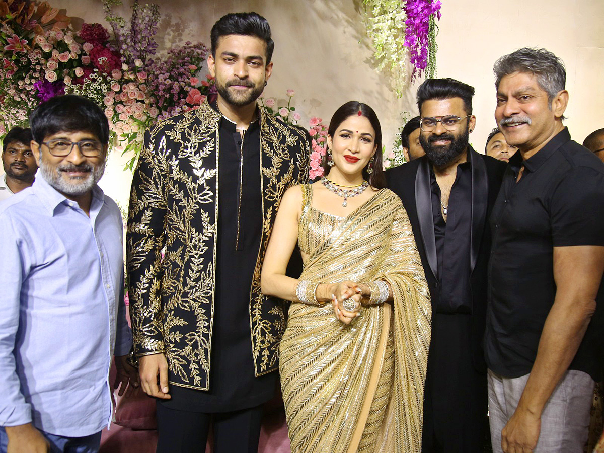 Varun Tej and Lavanya Tripathi wedding reception PHotos - Sakshi69