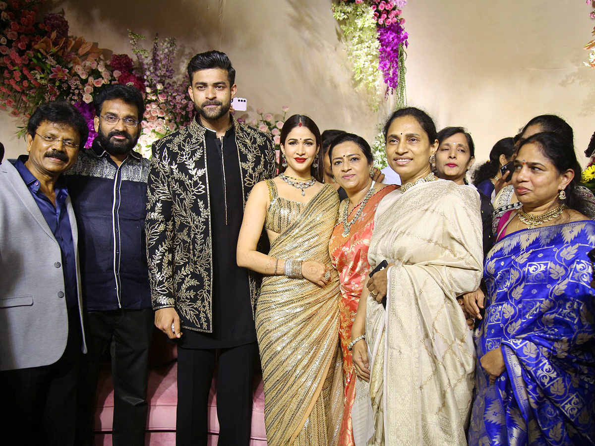 Varun Tej and Lavanya Tripathi wedding reception PHotos - Sakshi73