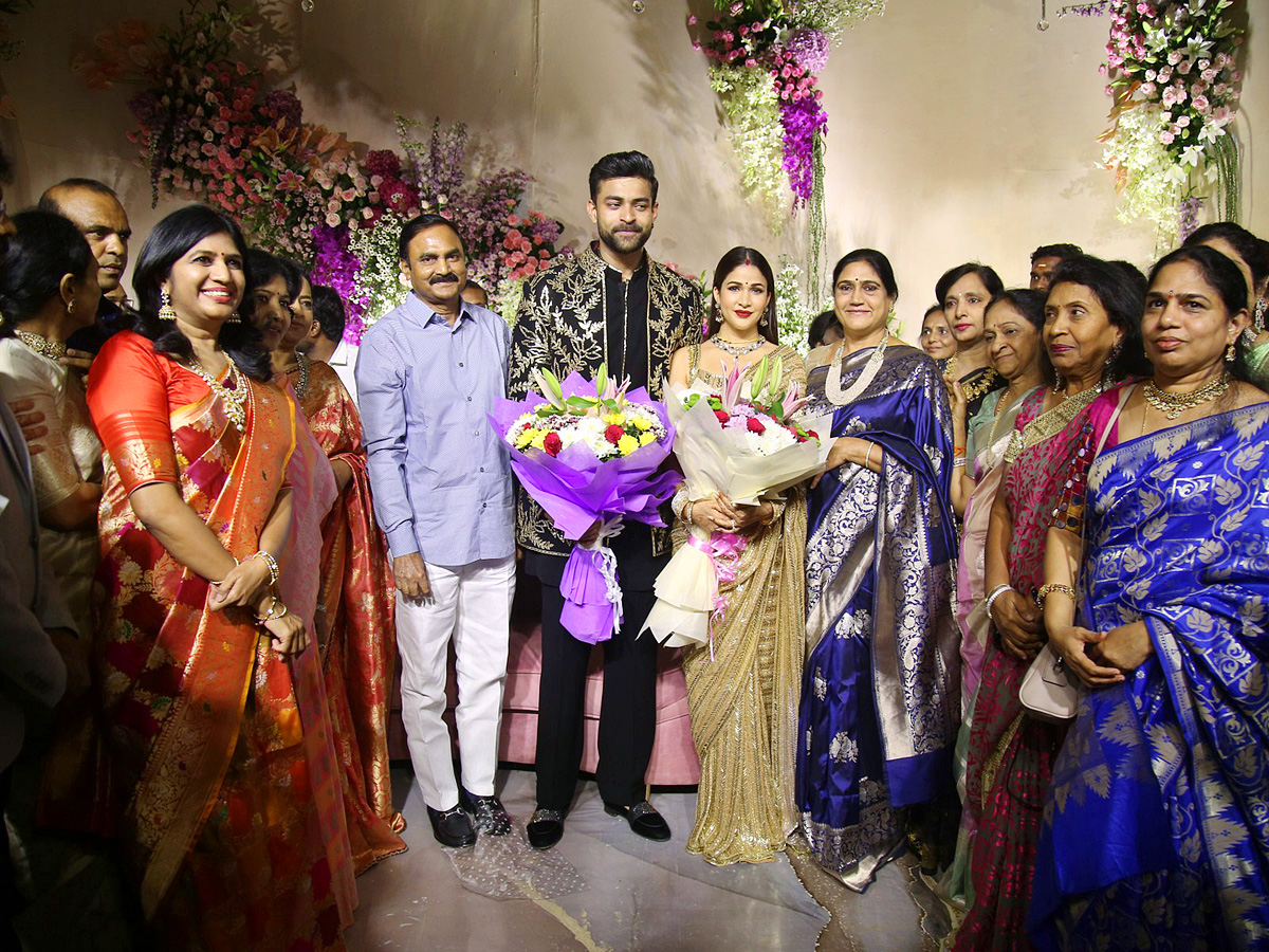 Varun Tej and Lavanya Tripathi wedding reception PHotos - Sakshi74