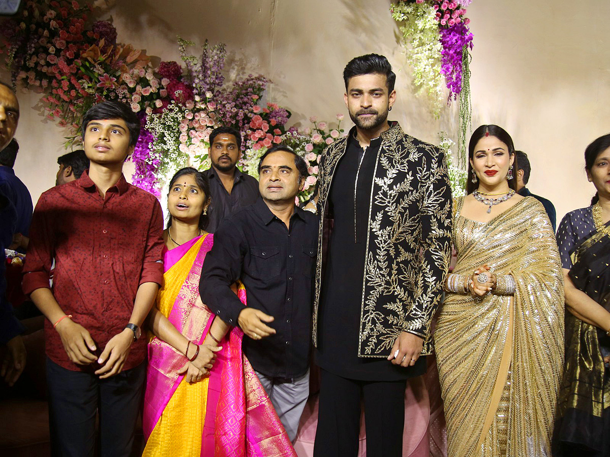 Varun Tej and Lavanya Tripathi wedding reception PHotos - Sakshi76