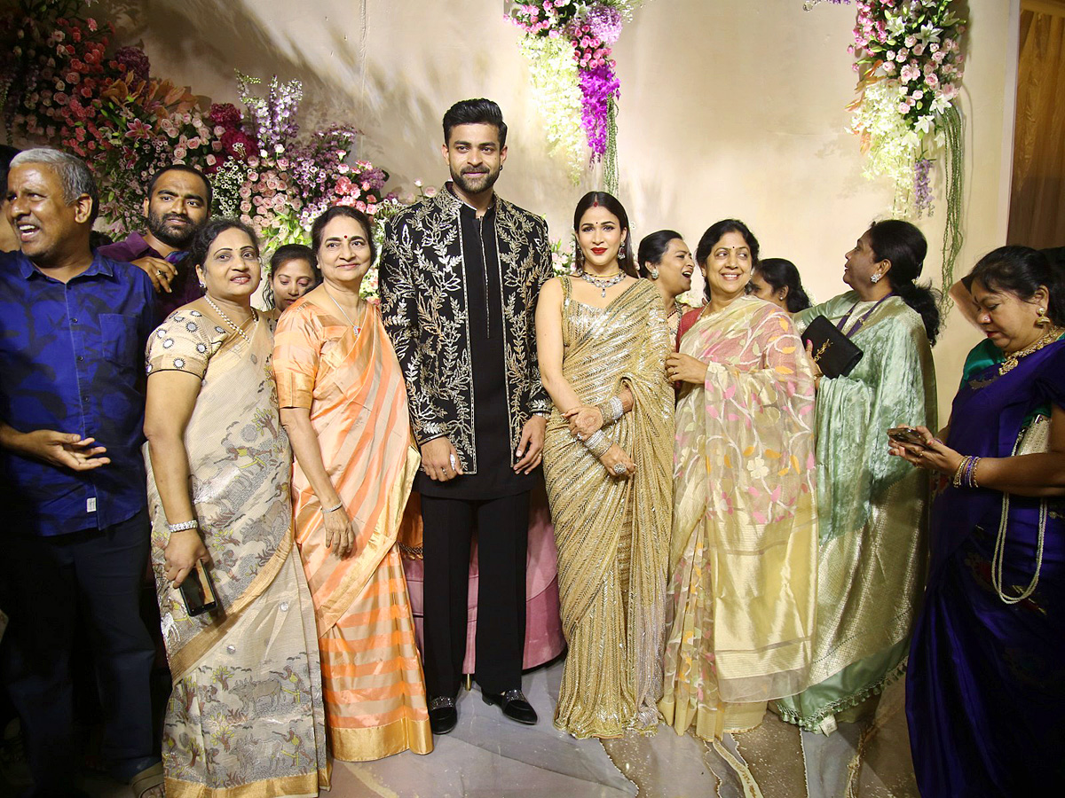 Varun Tej and Lavanya Tripathi wedding reception PHotos - Sakshi77