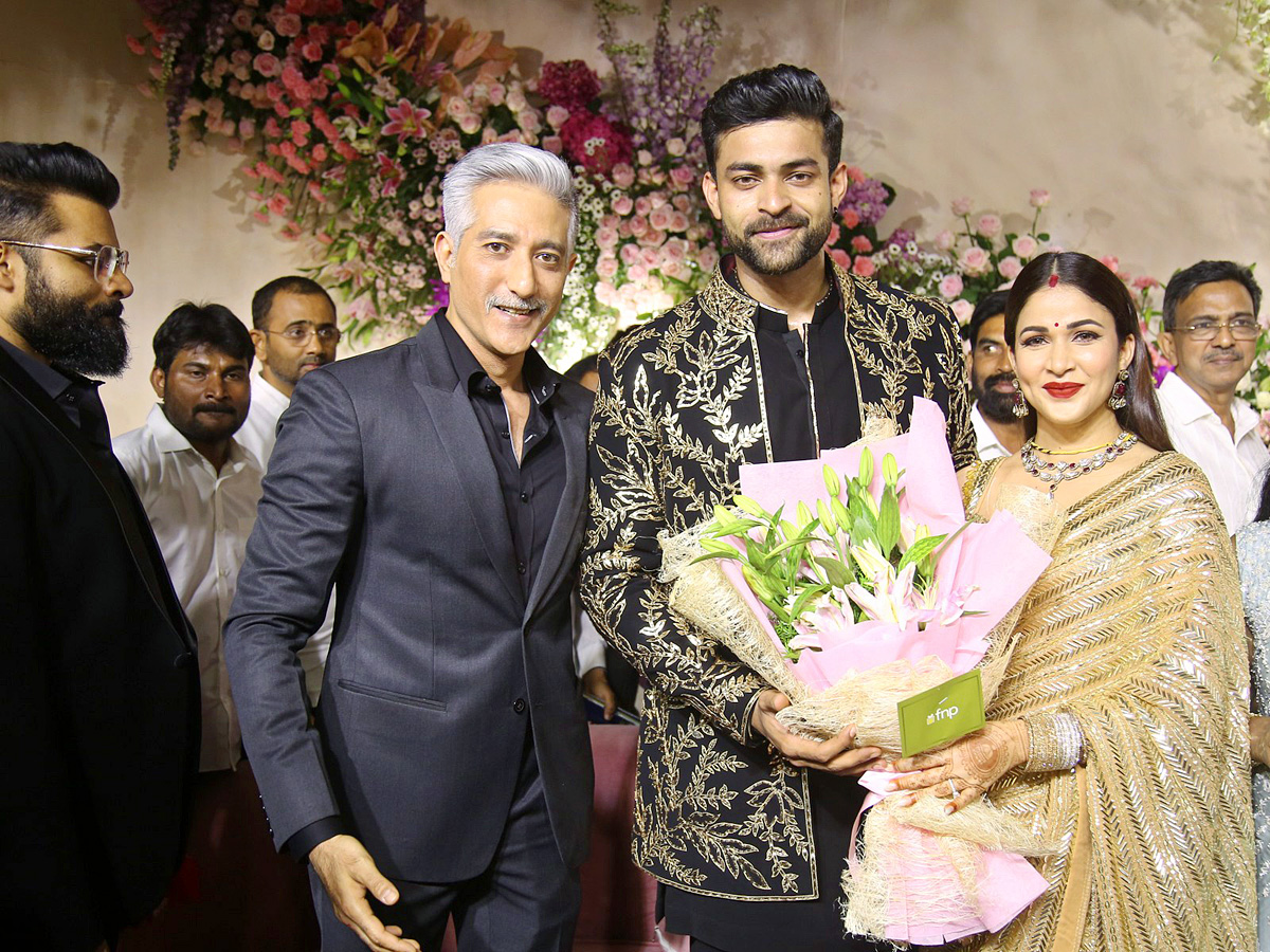 Varun Tej and Lavanya Tripathi wedding reception PHotos - Sakshi79