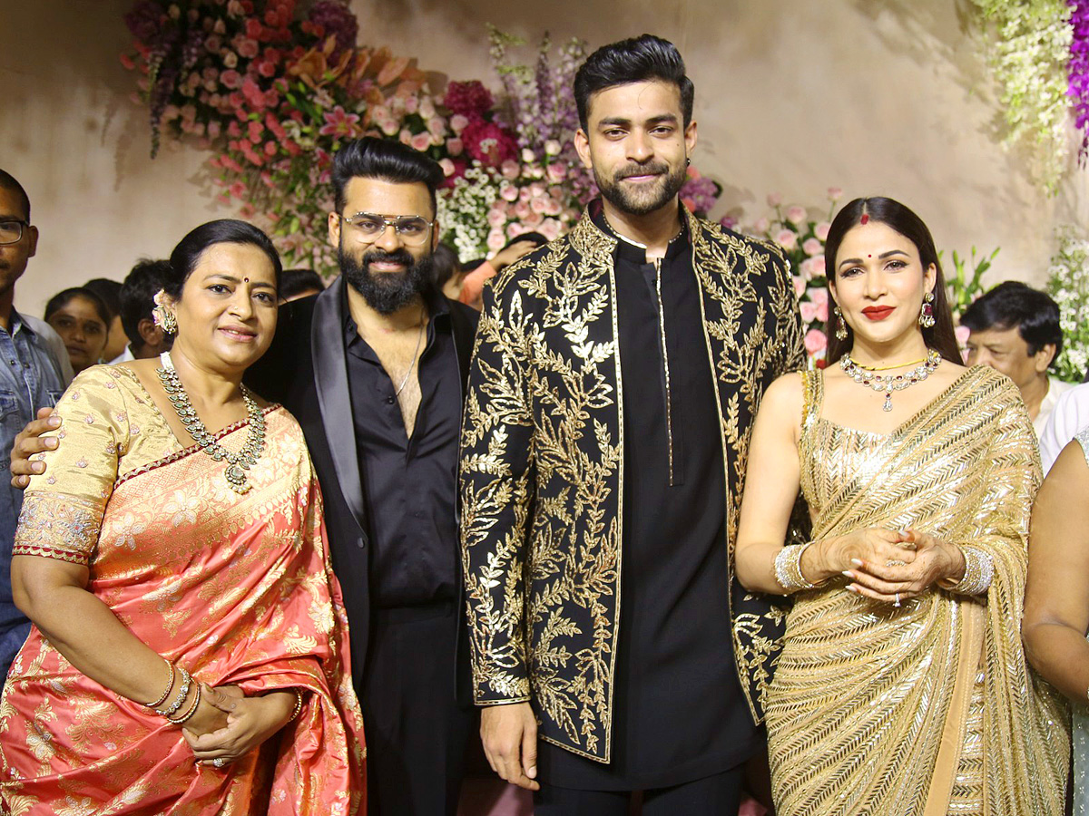 Varun Tej and Lavanya Tripathi wedding reception PHotos - Sakshi80