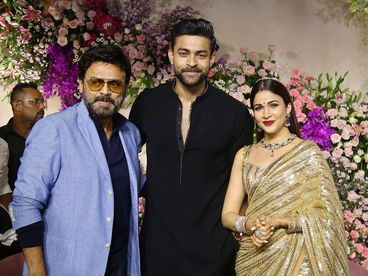 Varun Tej and Lavanya Tripathi wedding reception PHoto Gallery - Sakshi36