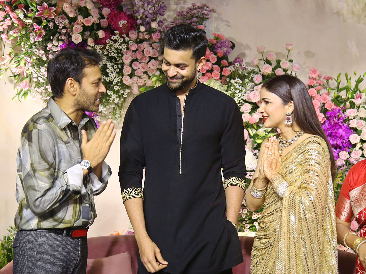 Varun Tej and Lavanya Tripathi wedding reception PHoto Gallery - Sakshi50