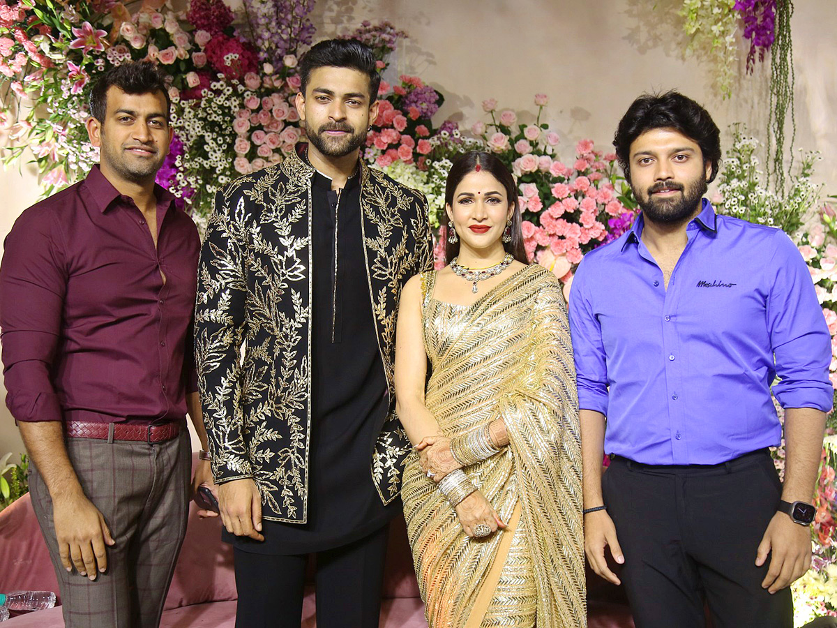 Varun Tej and Lavanya Tripathi wedding reception PHoto Gallery - Sakshi56