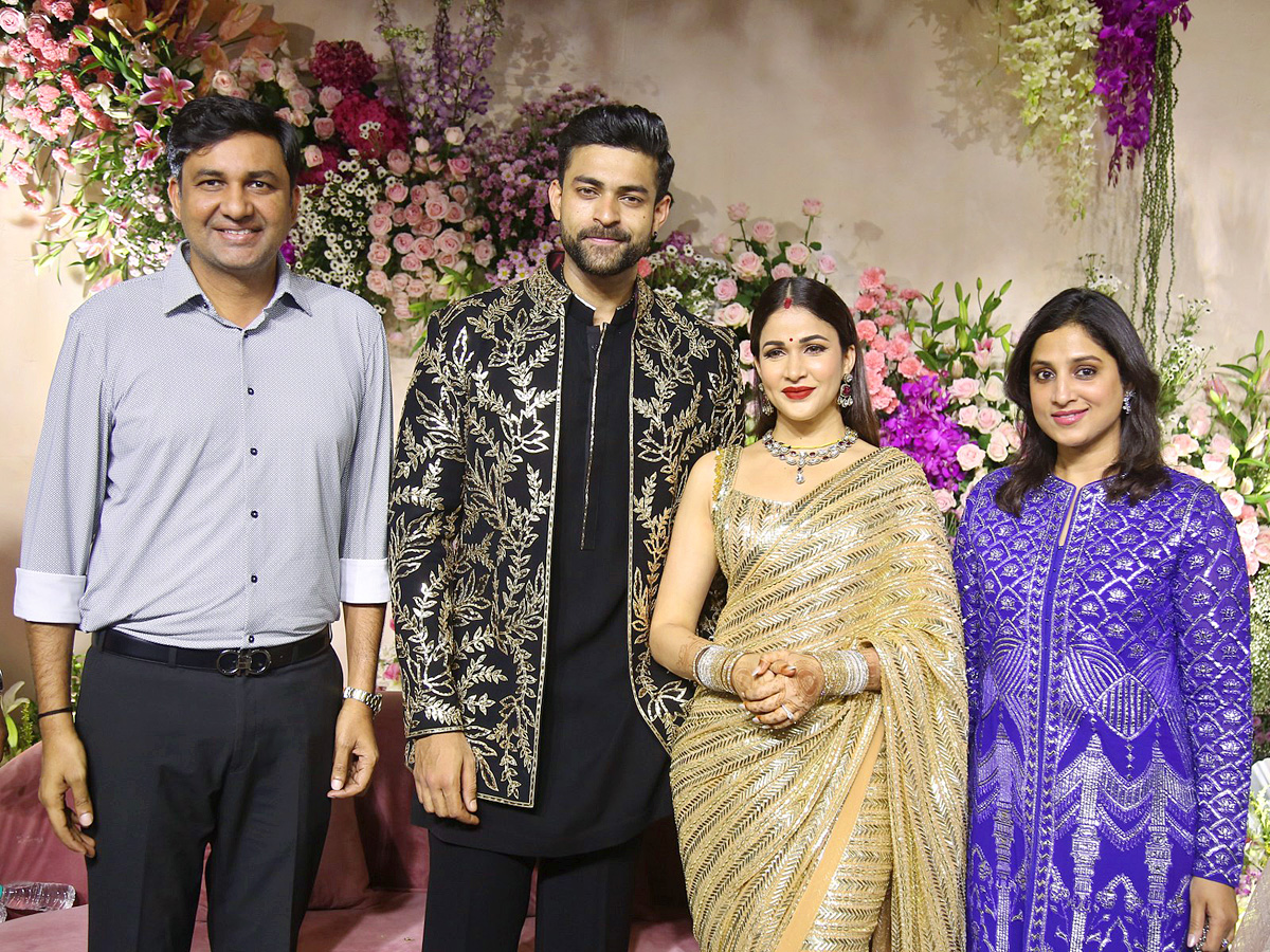 Varun Tej and Lavanya Tripathi wedding reception PHoto Gallery - Sakshi57