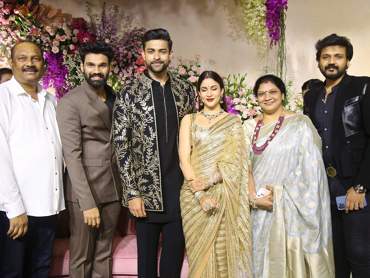 Varun Tej and Lavanya Tripathi wedding reception PHoto Gallery - Sakshi60