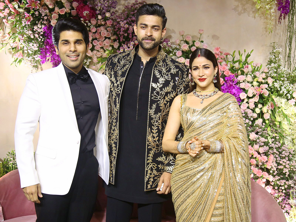 Varun Tej and Lavanya Tripathi wedding reception PHoto Gallery - Sakshi63