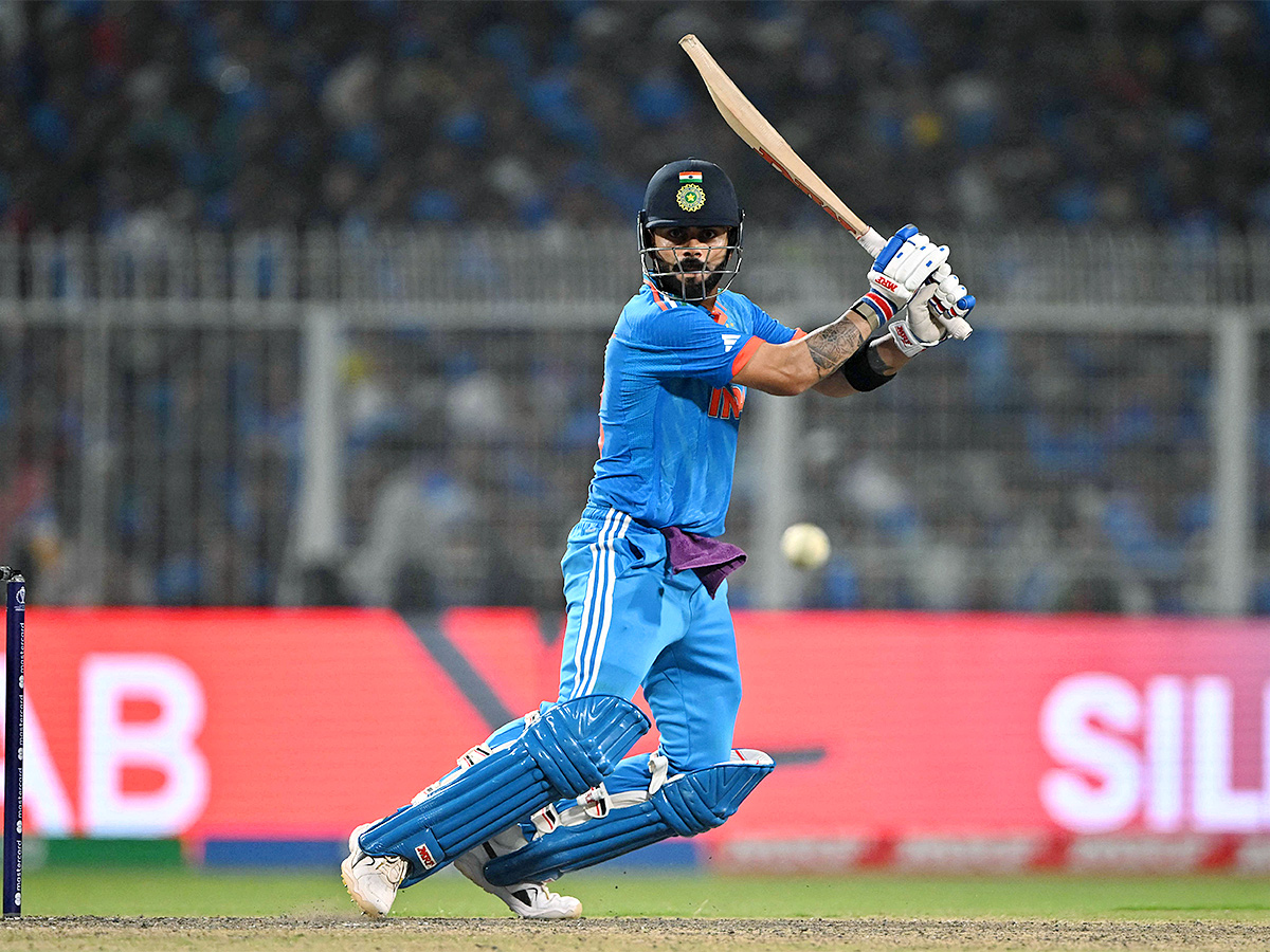 Virat Kohli Celebrates 49 ODI Century Photos - Sakshi9