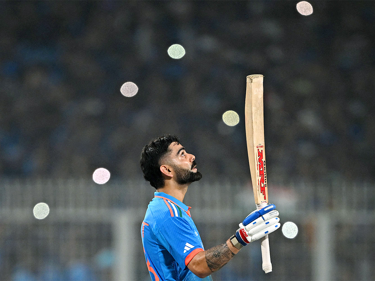 Virat Kohli Celebrates 49 ODI Century Photos - Sakshi14